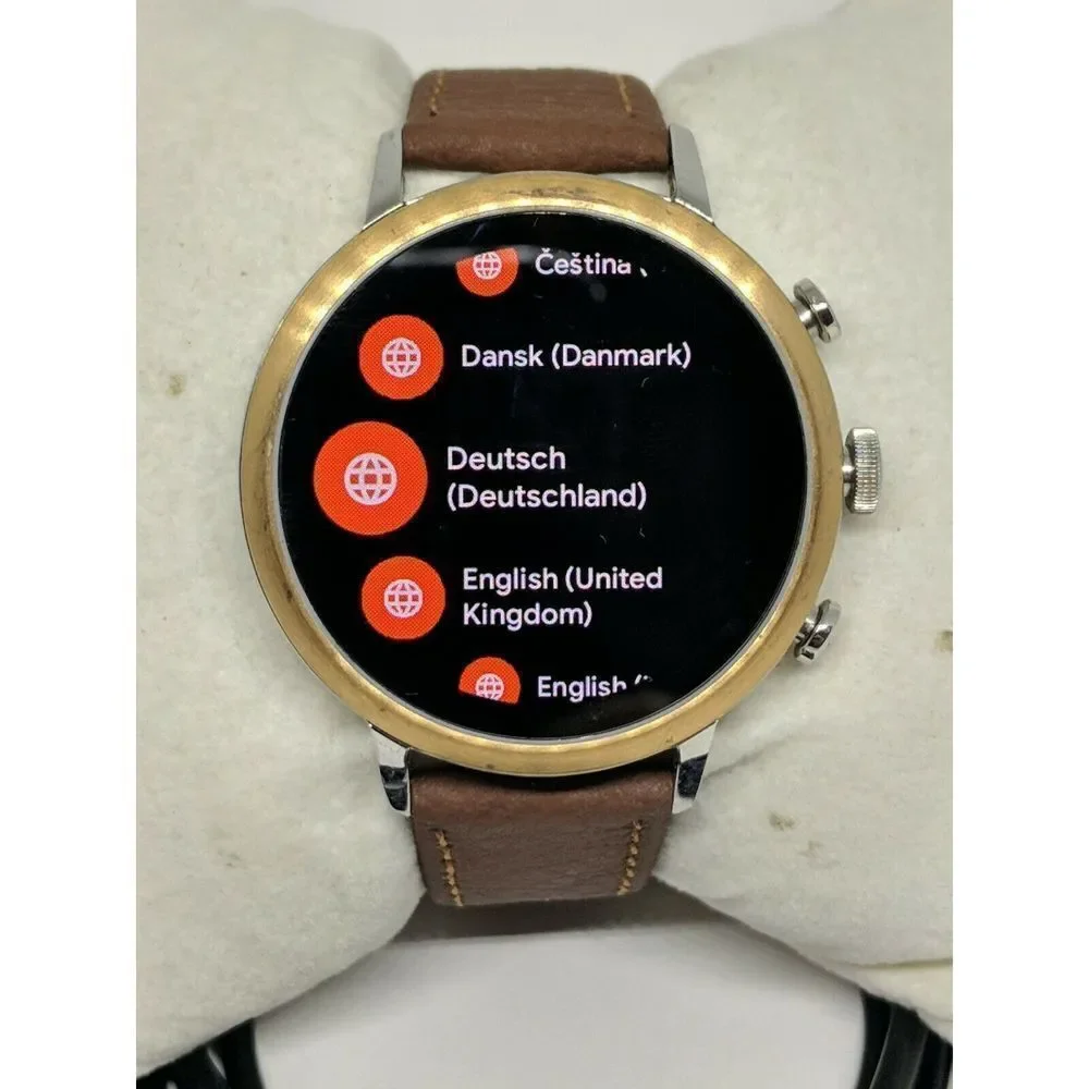 Fossil Gen 4 Authentic Genuine Digital Smart Watch FTW6016 BK245